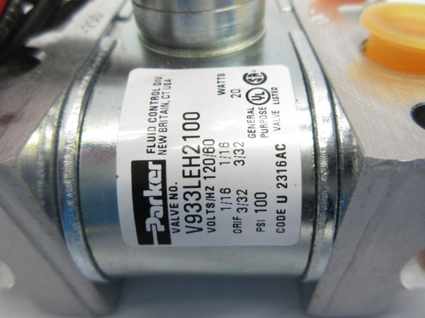 PARKER V933LEH2100 120V 100PSI 1/16" NSNP