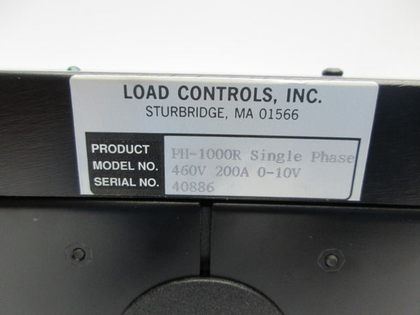 LOAD CONTROLS PH-1000R 460V 200A NSNP