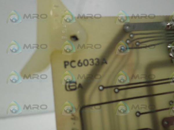 LLOYD CONTROLS REDCO PC6033A CIRCUIT BOARD UNMP