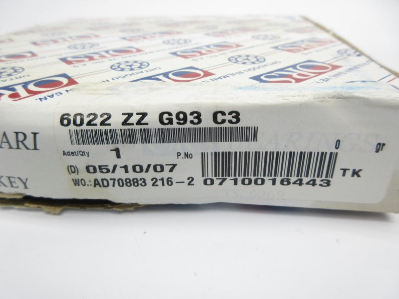 ORS 6022ZZG93C3 NSMP