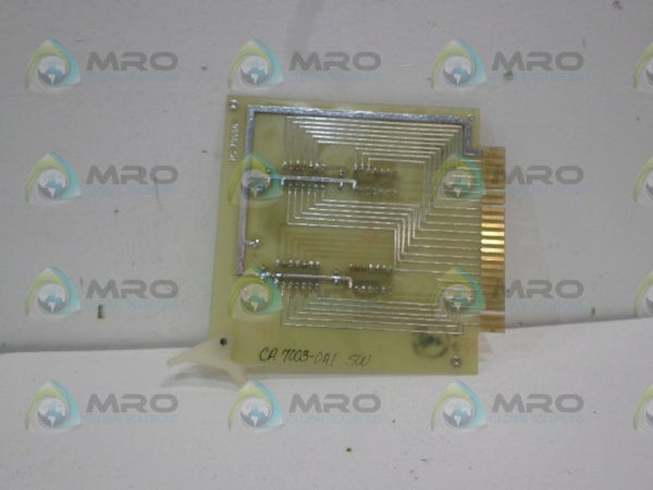 LLOYD CONTROLS REDCO PC7003B CIRCUIT BOARD UNMP
