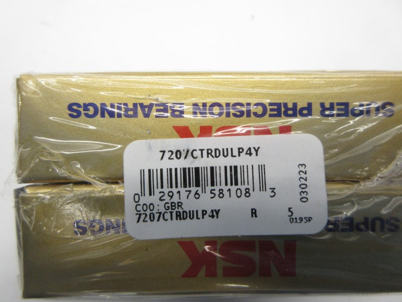 NSK 7207CTRDULP4Y NSFS