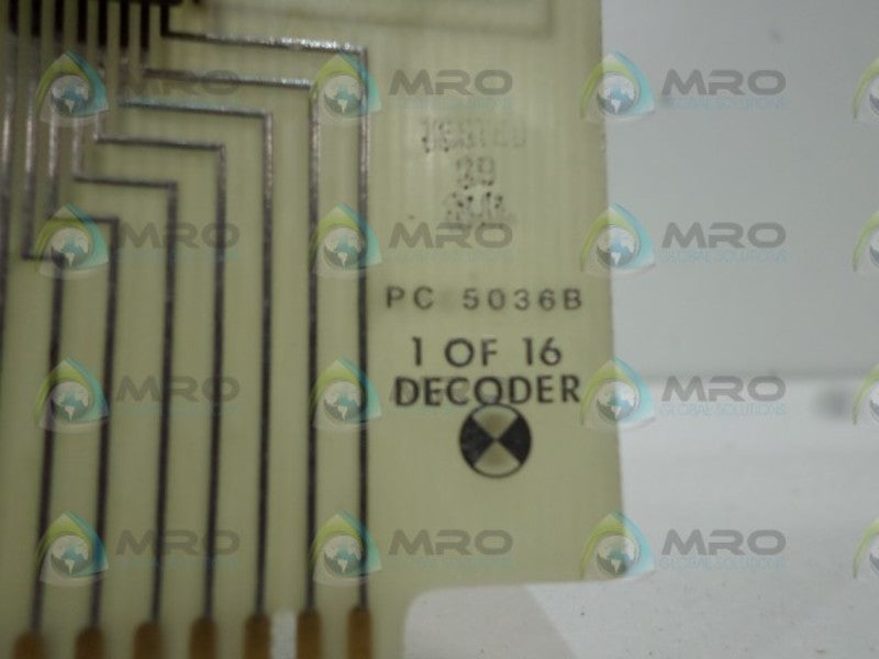 LLOYD CONTROLS REDCO PC5036B CIRCUIT BOARD UNMP