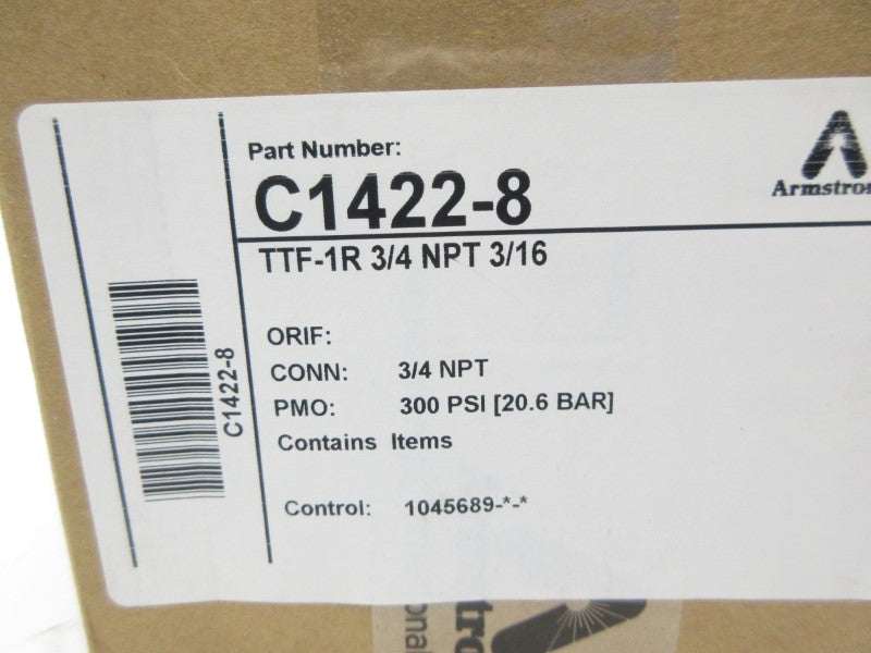 ARMSTRONG C1422-8 300PSI 3/4" NSFS