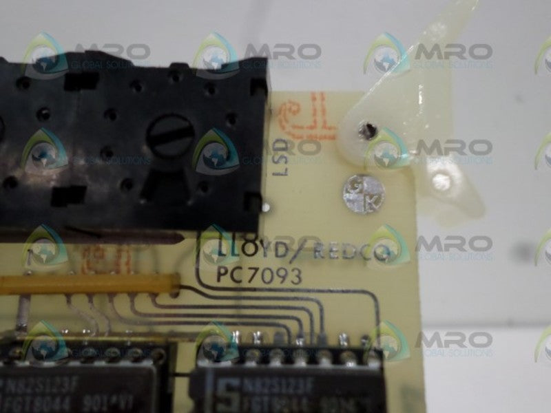 LLOYD CONTROLS REDCO PC7093 CIRCUIT BOARD UNMP