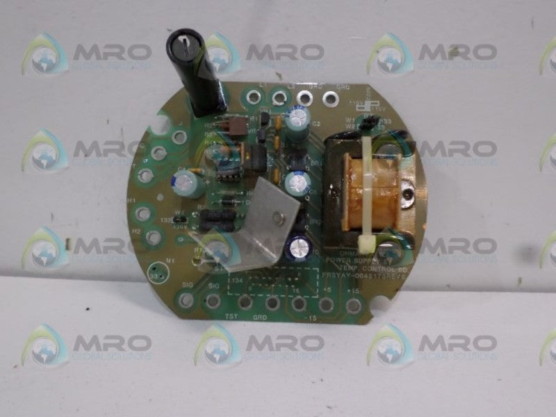 OHMART PRSYAY-004517 TEMPERATURE CONTROLLER UNMP