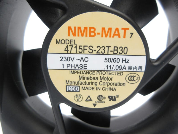 MINEBEA 4715FS-23T-B30 230VAC .11/.09A NSNP