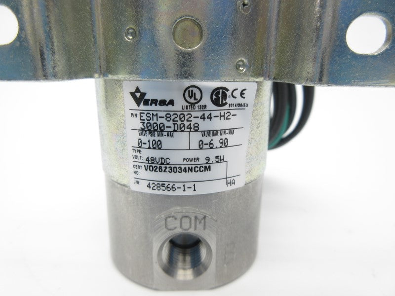 VERSA ESM-8202-44-H2-3000-D048 48VDC 100PSI NSNP