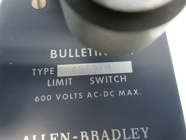 ALLEN BRADLEY ASC218 600VAC-DC NSNP