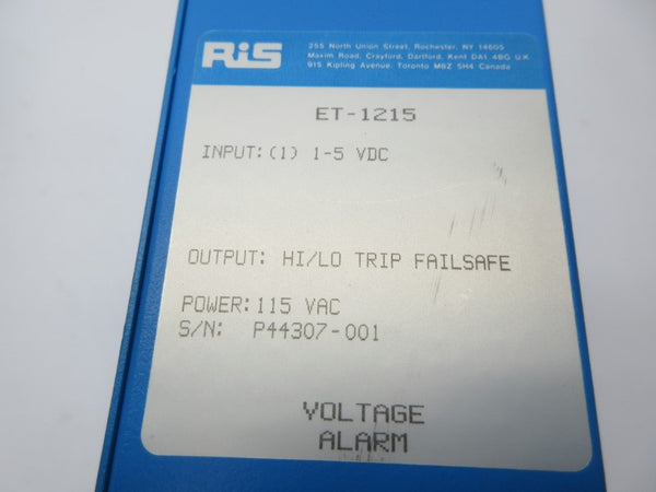 RIS ET-1215 115VAC NSNP