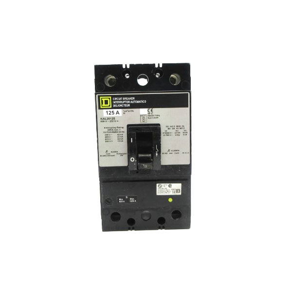 SQUARE D KAL26125 600V 125A NSNP