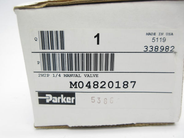 PARKER M04820187 1/4" NSFS
