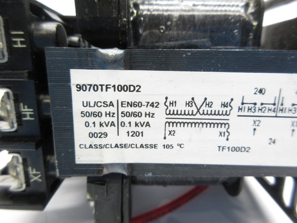 SQUARE D 9070TF100D2 240/480V NSNP