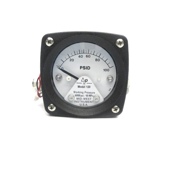 MID-WEST INSTRUMENTS 120SA-00-OA 0-100PSI NSNP