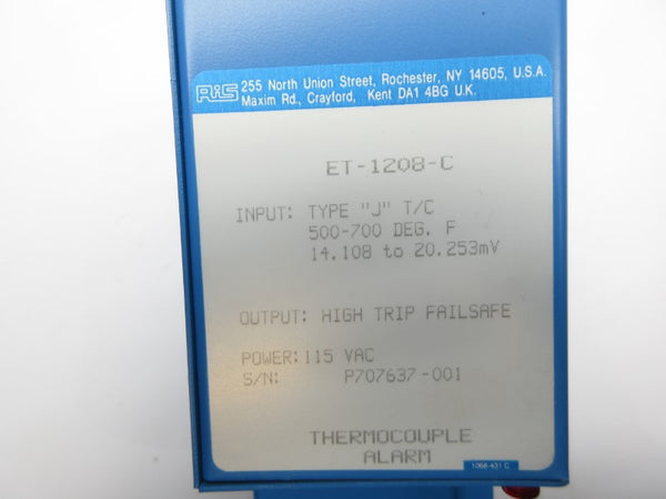 RIS ET-1208-C 115VAC NSNP