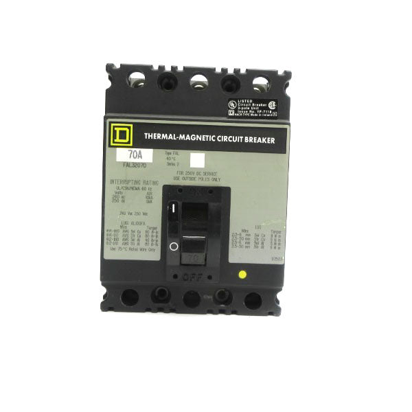 SQUARE D FAL32070 240VAC 70A NSNP