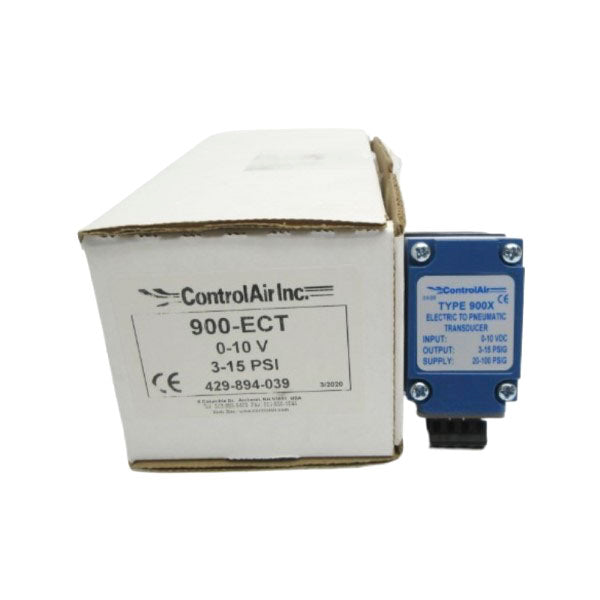 CONTROLAIR 900-ECT 0-10V 3-15PSI NSMP