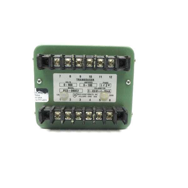 OHIO SEMITRONICS PC5-060E2 0-600V 0-100A NSNP