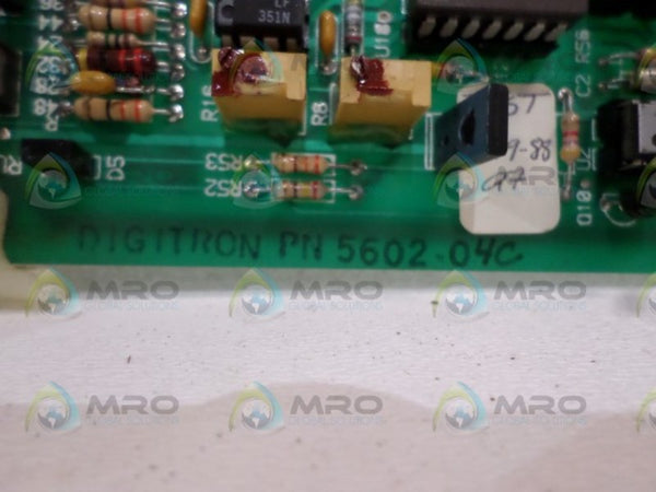 DIGITRON 5602-04C CIRCUIT BOARD UNMP