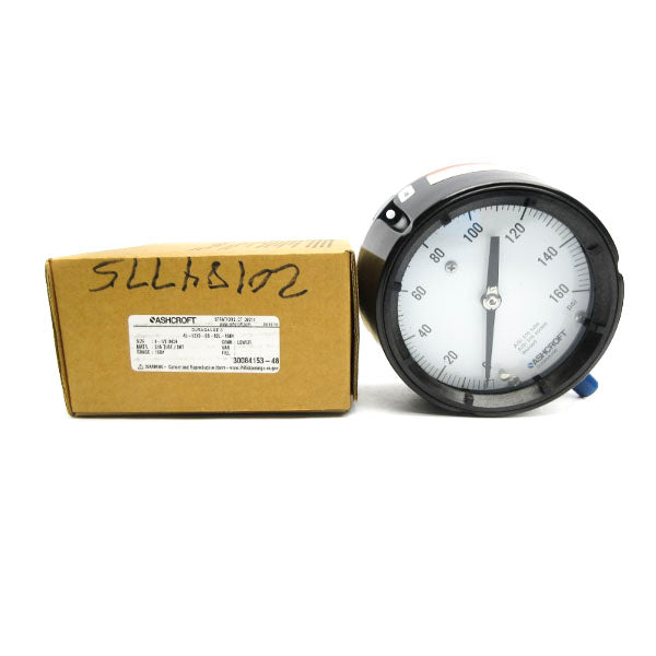 ASHCROFT 45-1279-SS-02L-160# 0-160PSI 4-1/2" NSMP