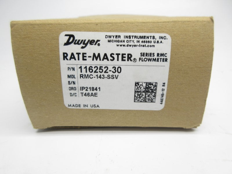 DWYER 116252-30 RMC-143-SSV NSMP