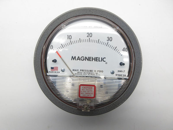 DWYER 2040-LT 2000 15PSI 0-40 NSMP