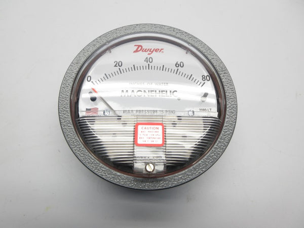 DWYER 2080-LT 2000 15PSI 0-80 NSMP