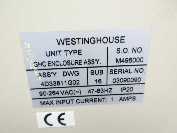 WESTINGHOUSE 4D33811G02 90-264VAC UNMP