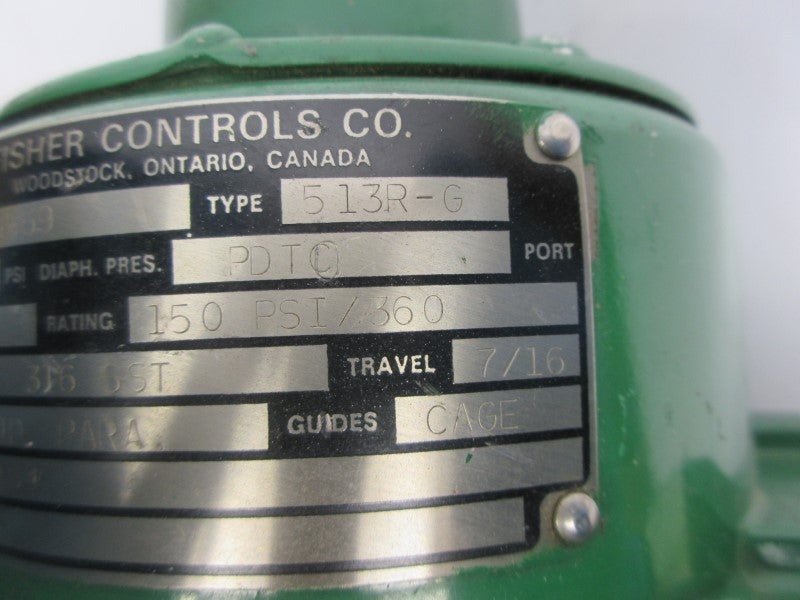 FISHER 513R-G 3-15PSI UNMP