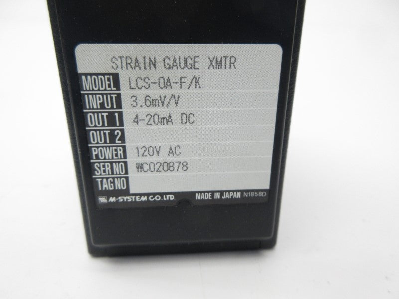 M-SYSTEMS LCS-OA-F/K 120VAC NSNP