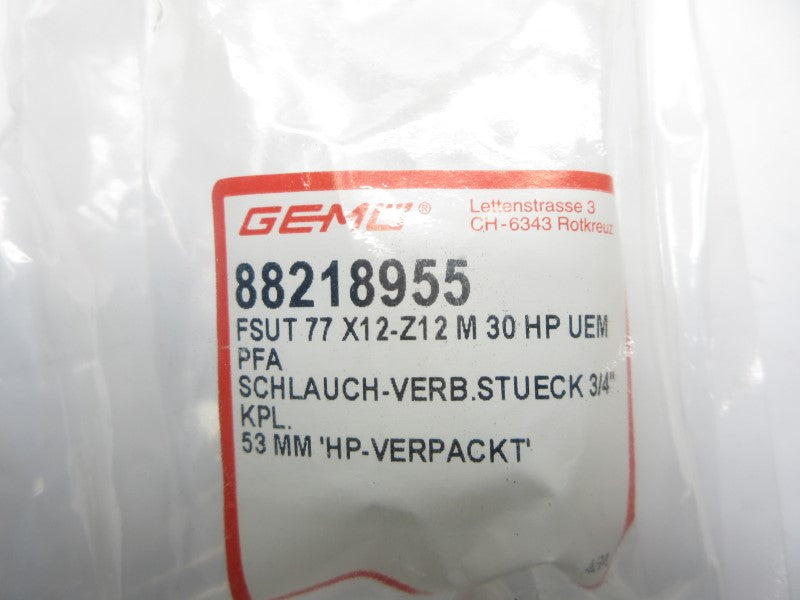 GEMU 88218955 FSUT77X12-Z12M30HPUEM NSMP
