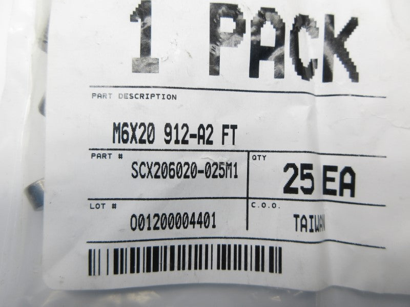 SPARE PART SCX206020-025M1 (PKG OF 25) NSMP