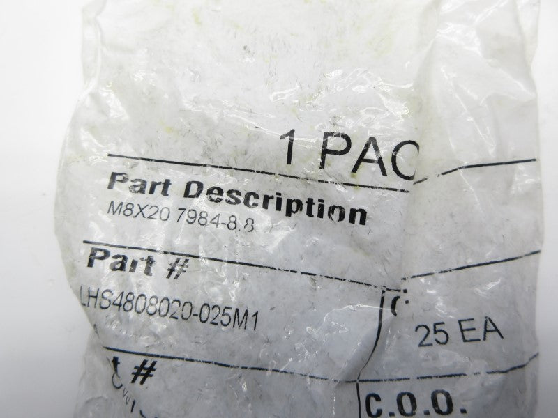 SPARE PART LHS4808020-025M1 (PKG OF 25) NSMP
