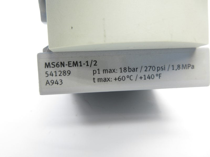 FESTO MS6N-EM1-1/2 541289 270PSI NSNP