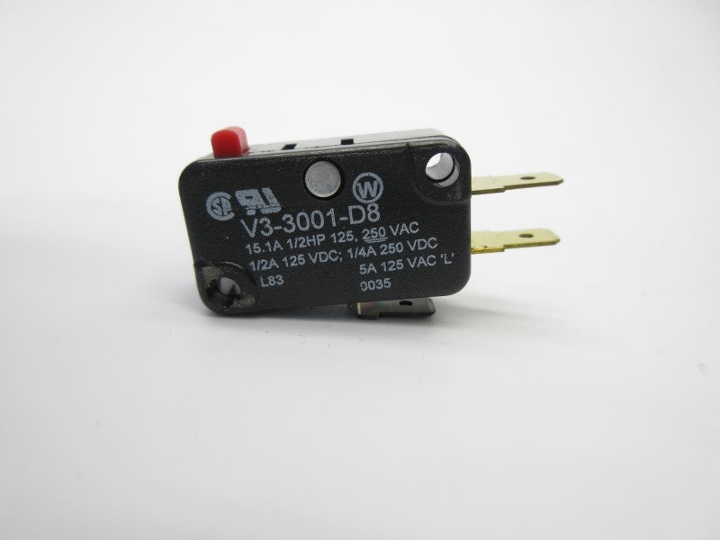 MICRO SWITCH V3-3001-D8 250VAC 15.1A NSNP