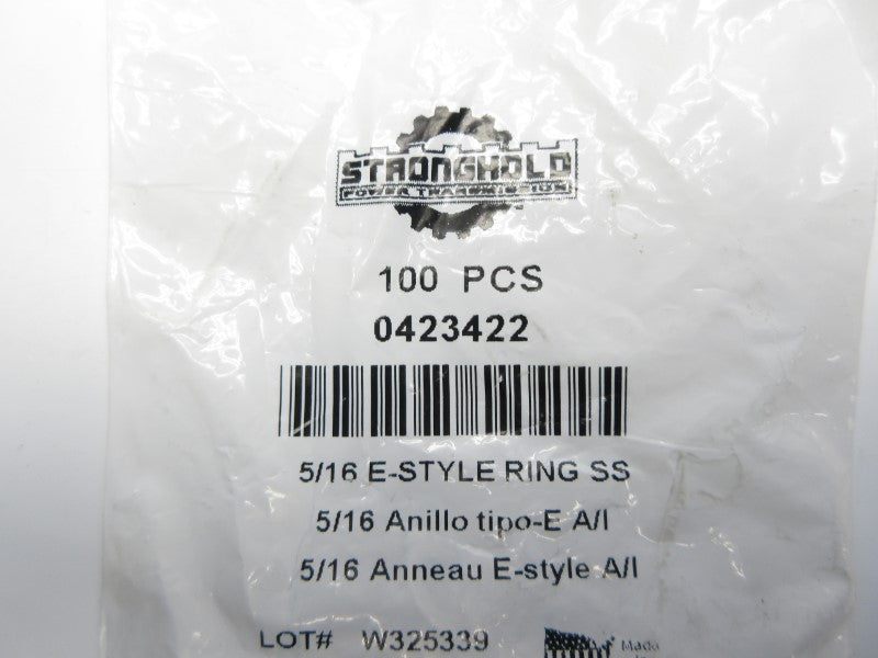 STRONGHOLD 0423422 5/16" (PKG OF 100) NSMP