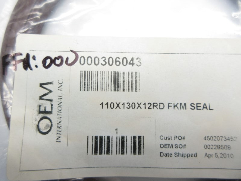OEM 000306043 110X130X12RDFKMSEAL NSMP