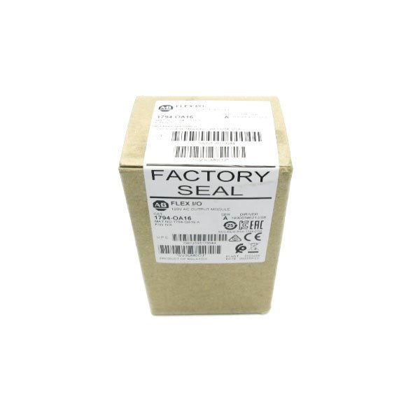 ALLEN BRADLEY 1794-OA16 SER. A 120VAC DATE: 2022 NSFS