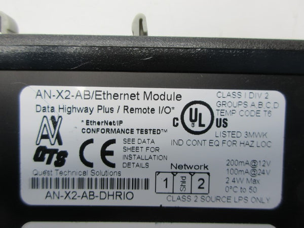 QUEST TECHNICAL SOLUTIONS AN-X2-AB-DHRIO NSNP