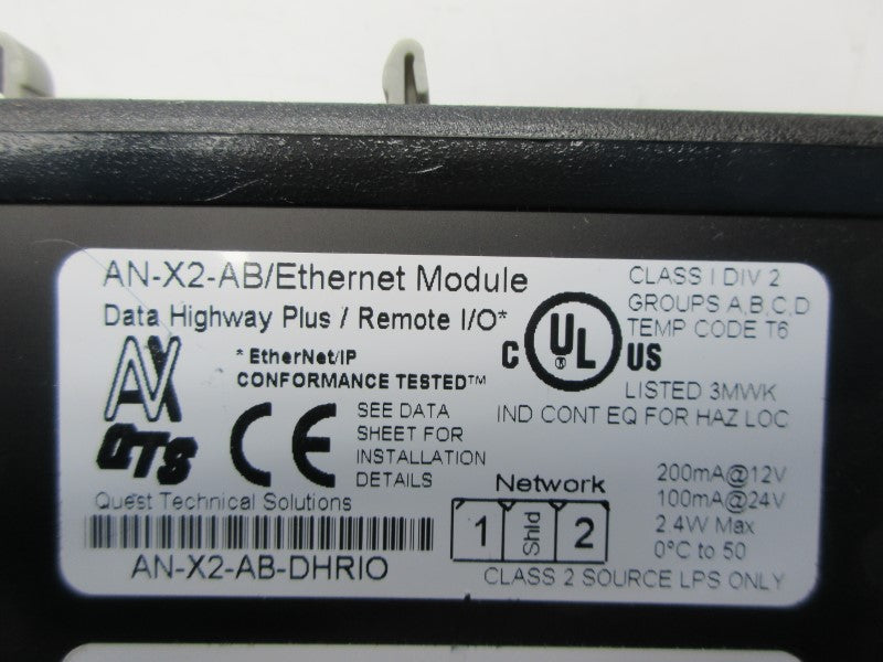 QUEST TECHNICAL SOLUTIONS AN-X2-AB-DHRIO NSNP