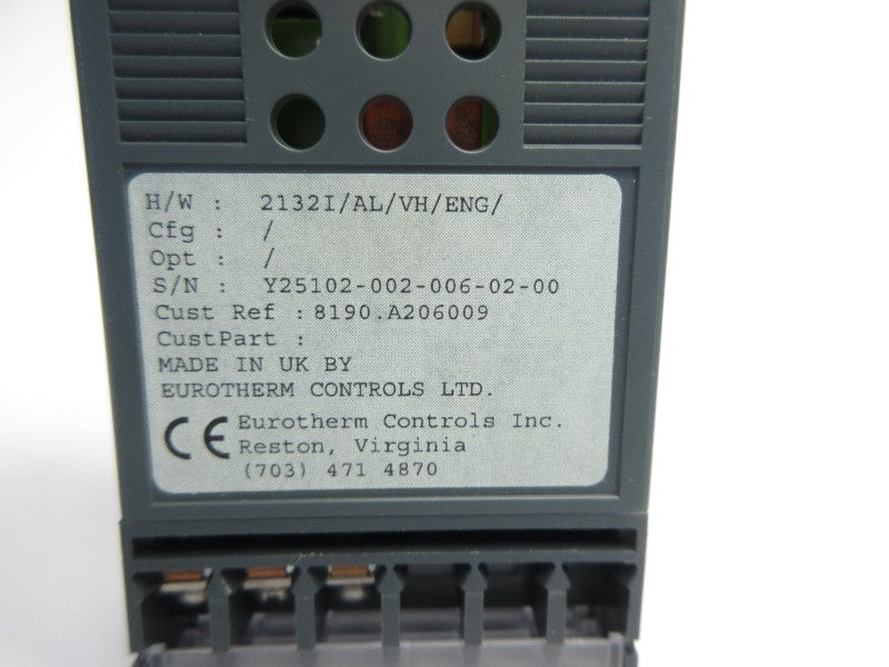 EUROTHERM 2132I/AL/VH/ENG/ 100-240VAC NSNP