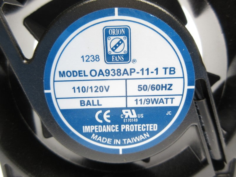 ORION FANS OA938AP-11-1TB 110/120V NSNP