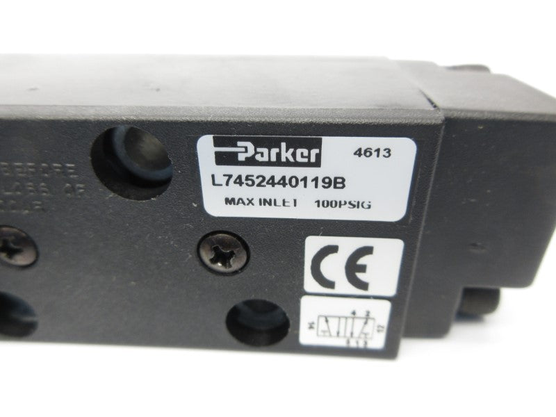 PARKER L7452440119B 24VDC 100PSI NSNP