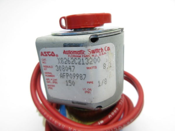 ASCO X8262C213200 150PSI 1/8" NSNP