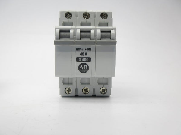 ALLEN BRADLEY 1492-CB3G400 SER. B 480VAC 40A NSMP