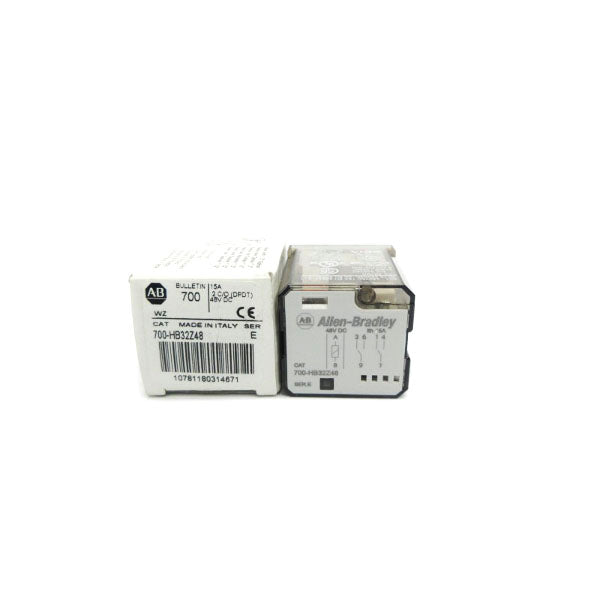 ALLEN BRADLEY 700-HB32Z48 SER. E 48VDC 15A (WH) NSMP