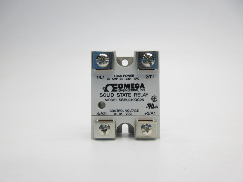 OMEGA SSRL240DC25 24-280VAC 25A NSMP
