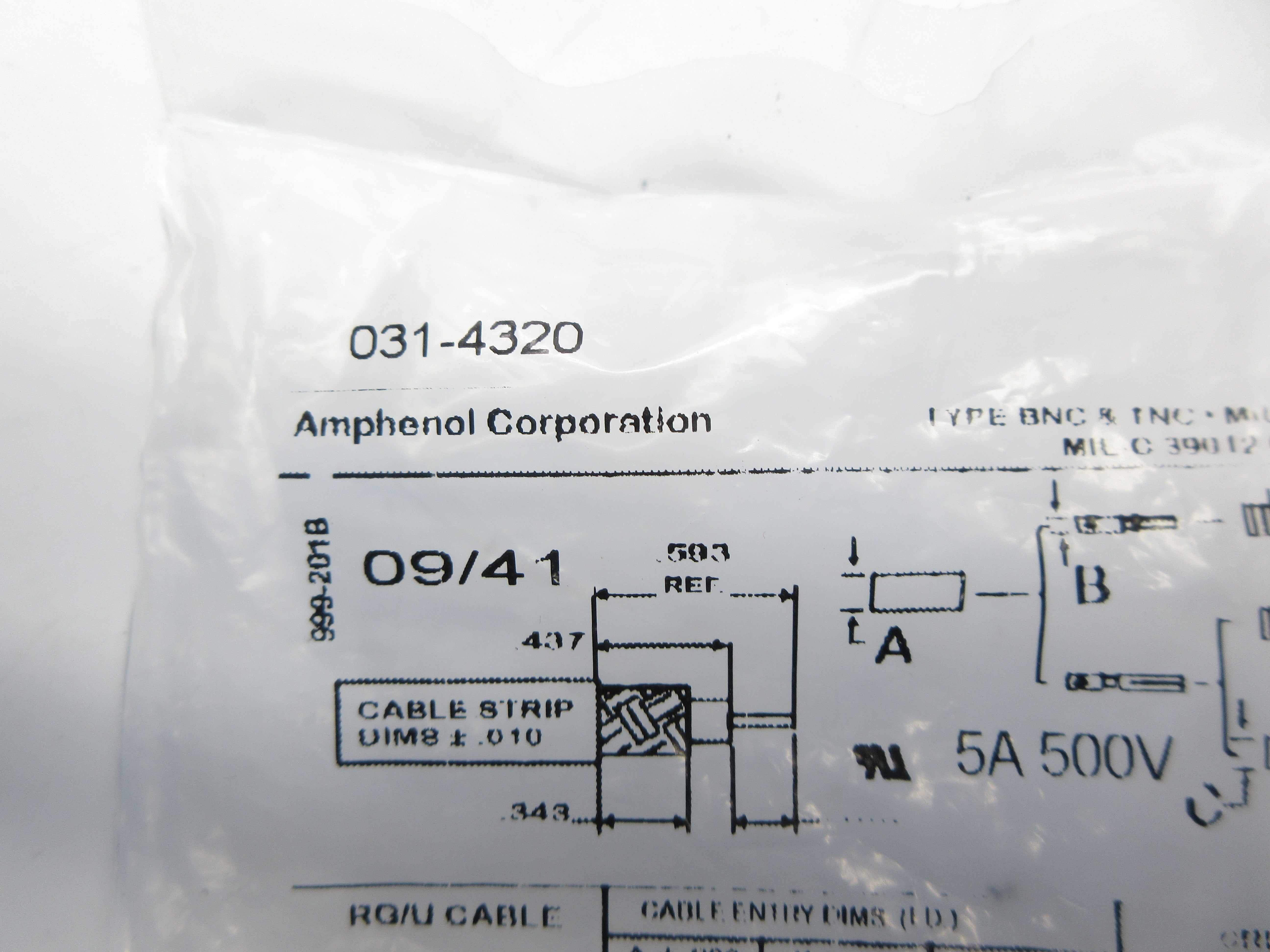 AMPHENOL 031-4320 NSMP