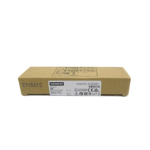 SIEMENS 6ES7193-6BP40-0BA1 NSFS