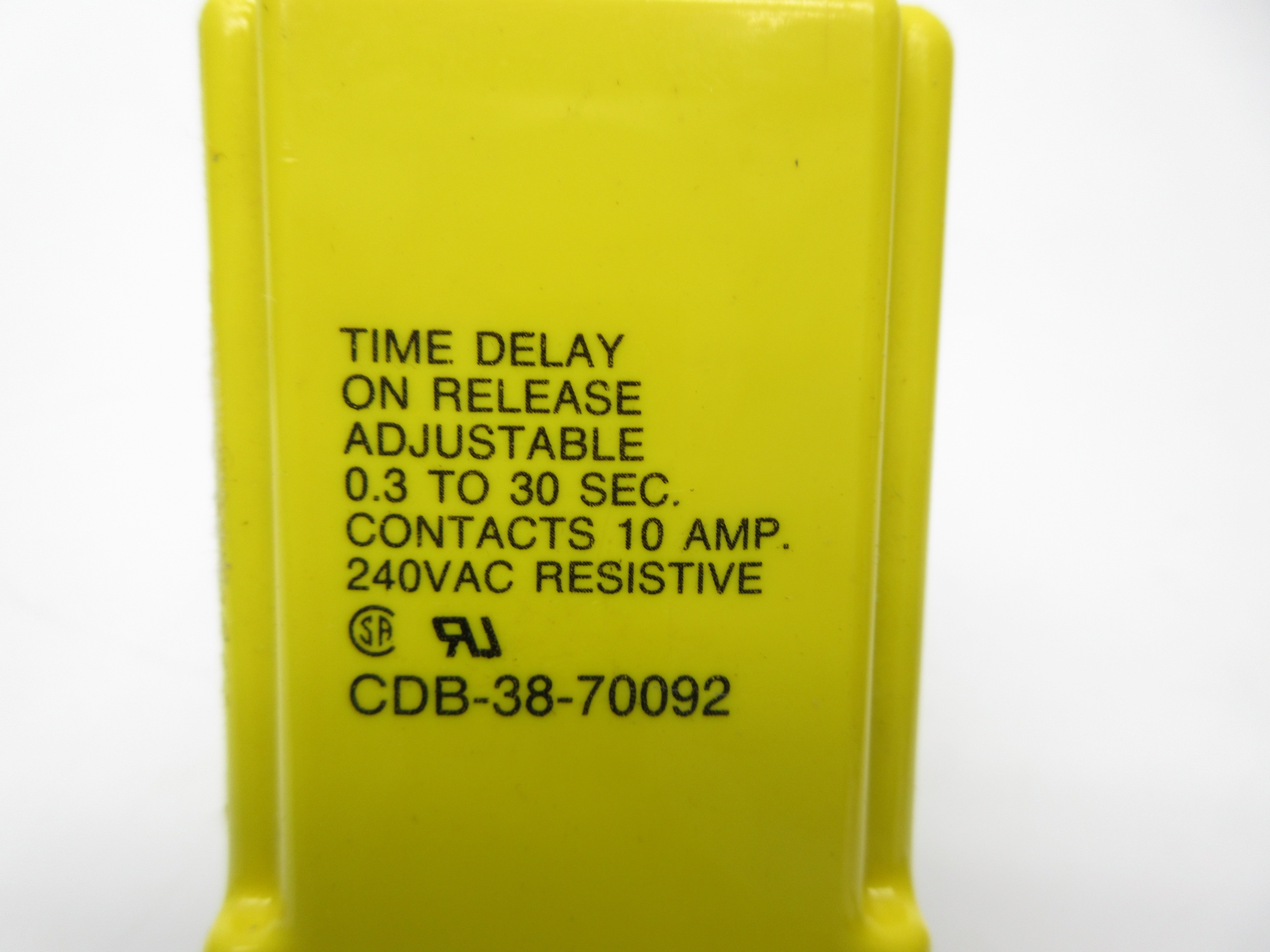 POTTER&BRUMFIELD CDB-38-70092 240VAC 10A 0.3-30S NSNP